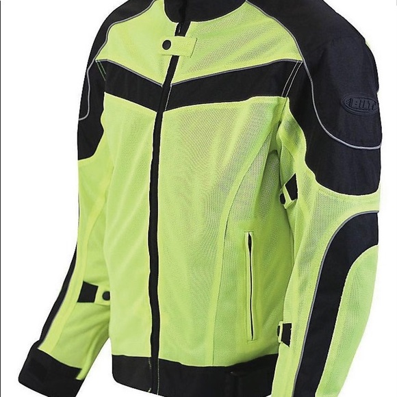 BILT Techno Hi-Viz Motorcycle Jacket - Picture 2 of 14